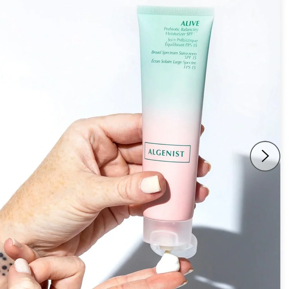 ALGENIST ALIVE Prebiotic Balancing Moisturizer SPF 15 Sealed NIB 1.7oz $40